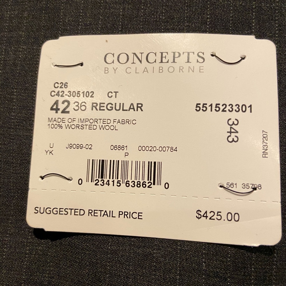 ๐ Concepts by Clairborn Men suit **NEW*** - Picture 7 of 15